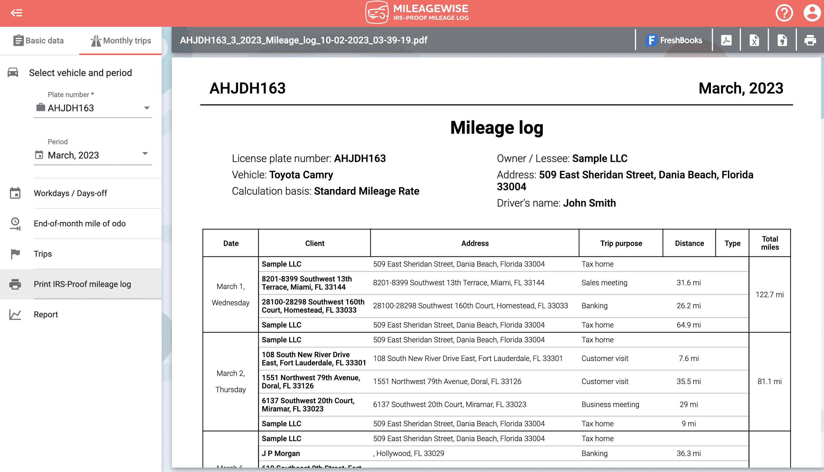 Stride Mileage &amp; Tax Tracker - An In-Depth Review - MileageWise